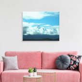 Mystieke Mount Shasta Canvas Afdruk (Insitu (Woonkamer))