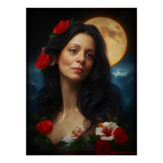 Mystieke Muze Perfect Poster