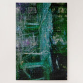 Mystieke nacht Fantasy Bos Legpuzzel (Verticaal)