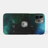 Mystieke Nachtelijke Hemel Wolf Case-Mate iPhone Case (Achterkant (horizontaal))