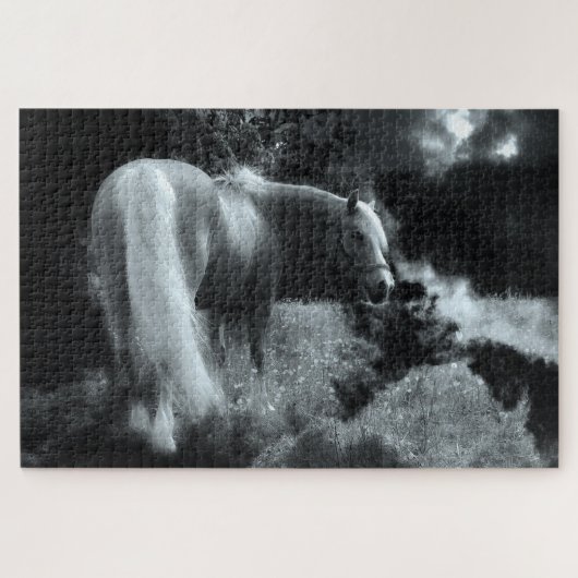 mystieke nachtpuzzel legpuzzel (Horizontaal)