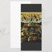 Mystieke Nativiteit van Sandro Botticelli (Voorkant / Achterkant)
