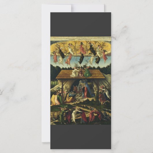 Mystieke Nativiteit van Sandro Botticelli (Voorkant)