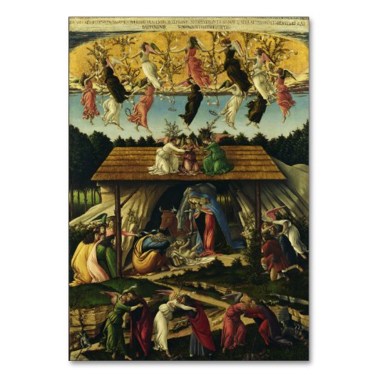 Mystieke Nativiteit van Sandro Botticelli Kaart (Voorkant)