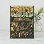 Mystieke Nativiteit van Sandro Botticelli Kaart (Staand voorkant)