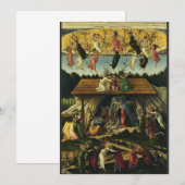 Mystieke Nativiteit van Sandro Botticelli Kaart (Voorkant / Achterkant)