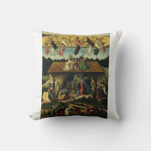 Mystieke Nativiteit van Sandro Botticelli Kussen