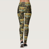 Mystieke Nativiteit van Sandro Botticelli Leggings (Achterkant)