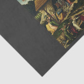 Mystieke Nativiteit van Sandro Botticelli Tissuepapier (Detail)