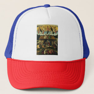 Mystieke Nativiteit van Sandro Botticelli Trucker Pet