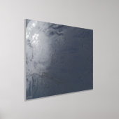 Mystieke nevel zilverfolie print (Laagn)