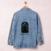 Mystieke Nine Lives Kat Denim Jas - Boho Chic Jacket (Hangar)