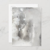 Mystieke objecten - grijs briefkaart (Voorkant / Achterkant)