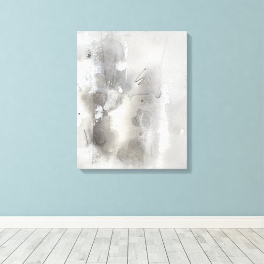 Mystieke objecten - grijs canvas afdruk (Insitu (Houten vloer))