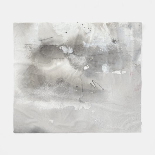 Mystieke objecten - grijs fleece deken (Voorkant (Horizontaal))