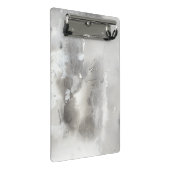 Mystieke objecten - grijs mini klembord (Schuin)