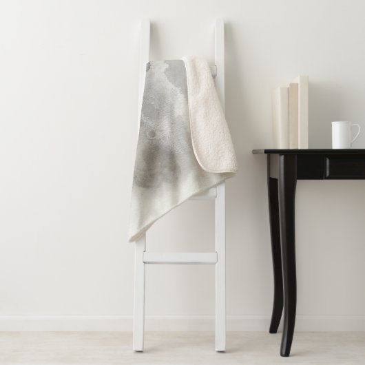 Mystieke objecten - grijs sherpa deken (In situ)