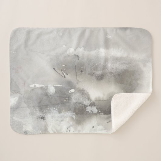 Mystieke objecten - grijs sherpa deken (Voorkant (horizontaal))