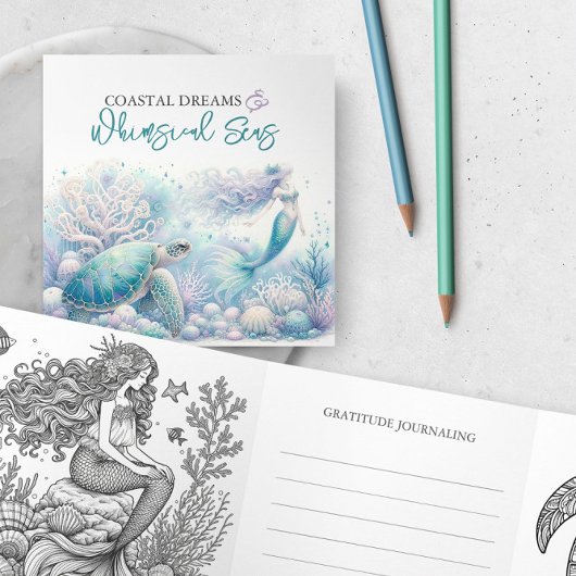 Mystieke oceaan krijgen goed kleurend Kaart