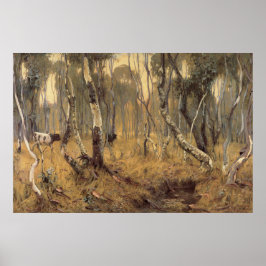 Mystieke Ochtend Hans Heysen 1904 Zuid-Australië Poster