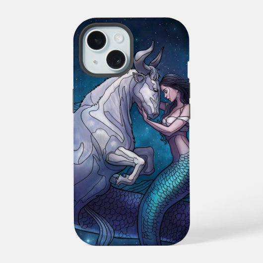 mystieke ontmoeting iPhone 15 case (Achterkant)