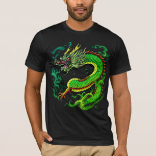 Mystieke Oosterse Draak T-shirt