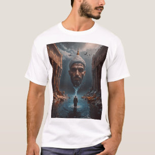 Mystieke opkomst: een Spiritueel ontwaken in water T-shirt