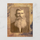 Mystieke ouderwetse  geheugen Sjabloon Briefkaart (Voorkant)