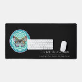 Mystieke Paarse vlinder Mandala Tarot lezen Bureaumat (Keyboard & Muis)