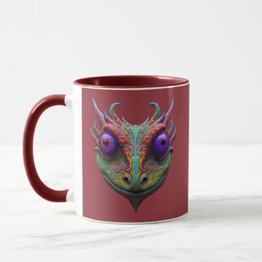 Mystieke Pad/Gecko/Kikker Mok (Links)
