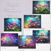 Mystieke Paddenstoelen 2024 Kalender