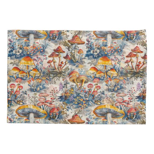 Mystieke paddenstoelen in het hotel De Jouy Kussensloop (Achterkant-Links)