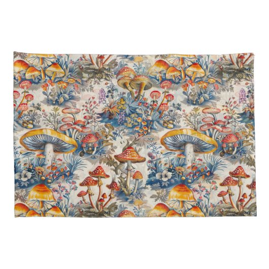 Mystieke paddenstoelen in het hotel De Jouy Kussensloop (Achterkant-Rechts)