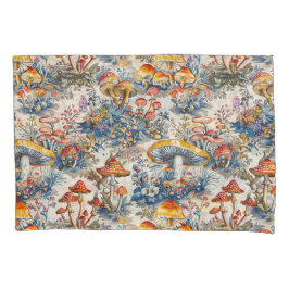 Mystieke paddenstoelen in het hotel De Jouy Kussensloop