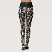 Mystieke Paddenstoelen Leggings (Achterkant)