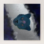 Mystieke Panter met Geode Legpuzzel (Horizontaal)