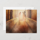 Mystieke Pathway Briefkaart (Voorkant / Achterkant)