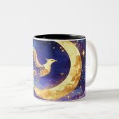 Mystieke Phoenix Mok - Hemelse Maan Fantasy Coffe (Voorkant rechts)