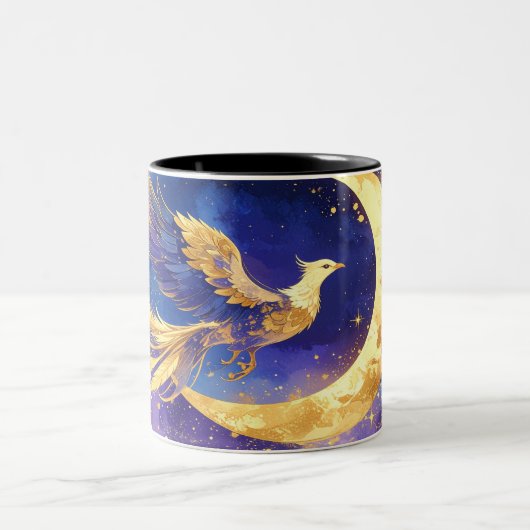 Mystieke Phoenix Mok - Hemelse Maan Fantasy Coffe (Center)