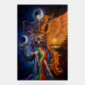 Mystieke Phoenix Wedergeboorte Poster (Voorkant)