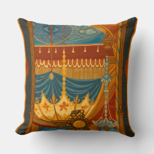 Mystieke plafondprint uit de muziekkamer van Brigh Kussen