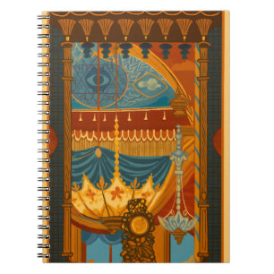 Mystieke plafondprint uit de muziekkamer van Brigh Notitieboek