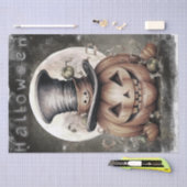 Mystieke pompoen tissuepapier (Craft)