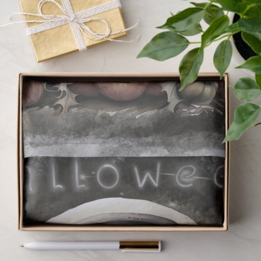 Mystieke pompoen tissuepapier (Geschenk)