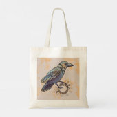 mystieke raaf tote bag (Achterkant)