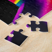 Mystieke Rainbow Forest Surreal Dream Legpuzzel (Zijkant)