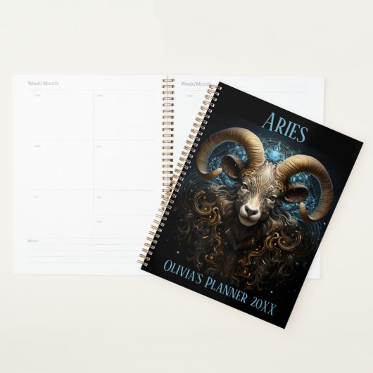 Mystieke Ram Sterrenbeeld Planner (Display)