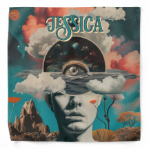 Mystieke Retro Collage Occulte Astrologie Orakel