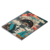 Mystieke Retro Collage Occulte Astrologie Orakel Notitieboek (Linkerzijde)