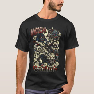 Mystieke rijken: een Yokai-reis T-shirt